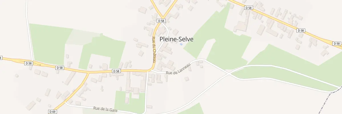 Plan du 3B Rue du Château à Pleine-Selve
