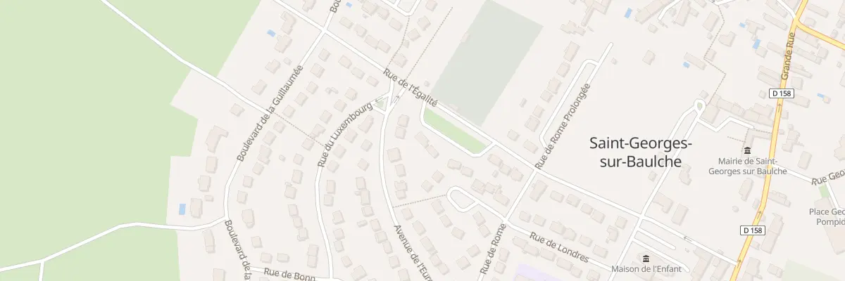 Plan du 375 Rue de l’Egalite à Saint-Georges-sur-Baulche