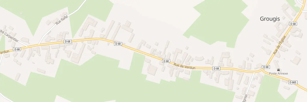 Plan du 28 Rue de Verdun à Grougis