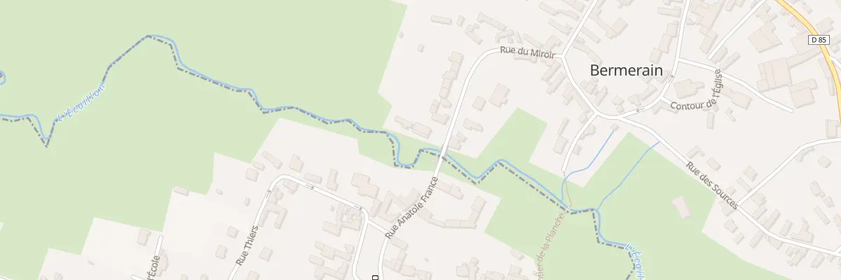 Plan du 304 Rue du Miroir à Bermerain