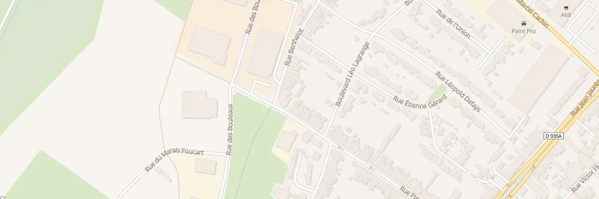 Plan du 141 Rue Berthelot à Bruay-sur-l’Escaut