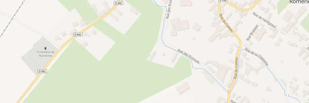 Plan du 5B Rue des Ecossais à Romeries