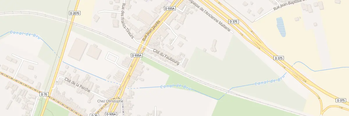 Plan du 21 Cité du Faubourg à Bruay-sur-l’Escaut