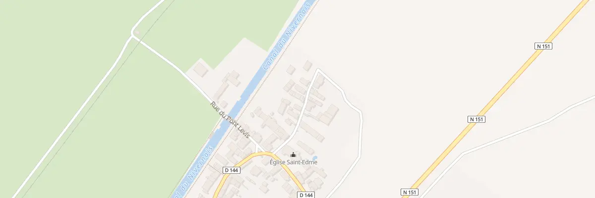 Plan du 118 Le Bourg à Pousseaux
