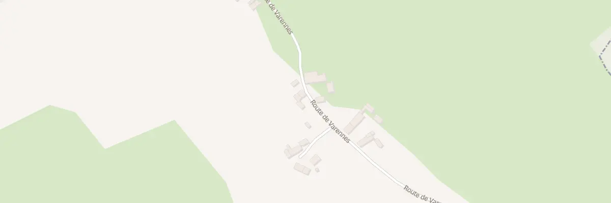 Plan du 12 Varennes à Saint-Saulge