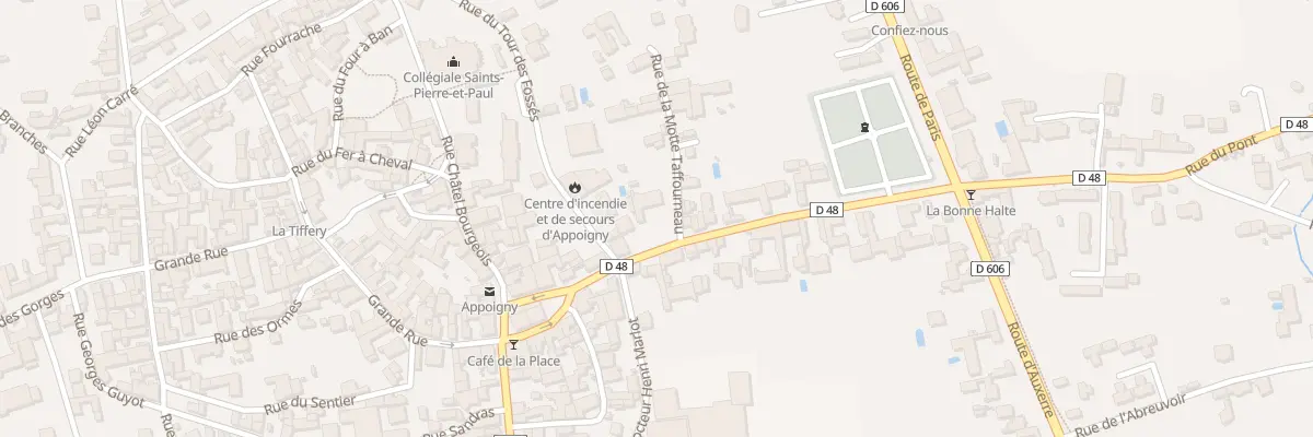 Plan du 20 Rue du Prof Pierre Mocquot à Appoigny