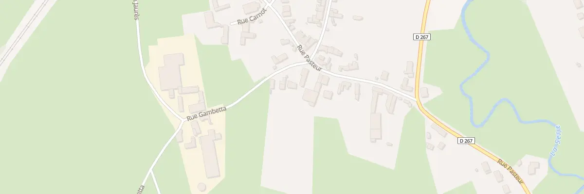 Plan du 1 Rue Gambetta à Saint-Benin