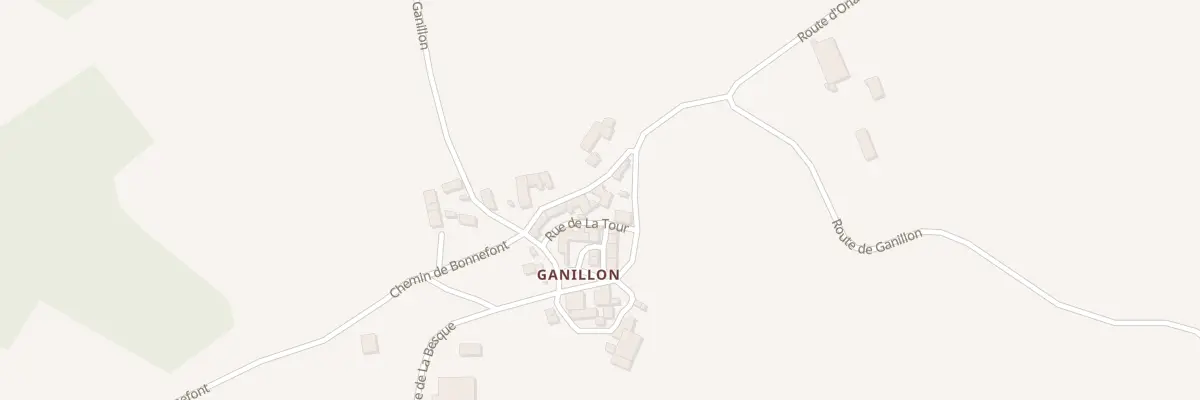 Plan du 5060 Ganillon à Pébrac