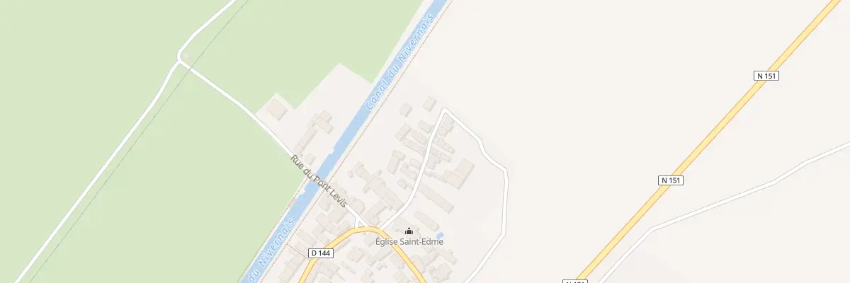 Plan du 121 Le Bourg à Pousseaux
