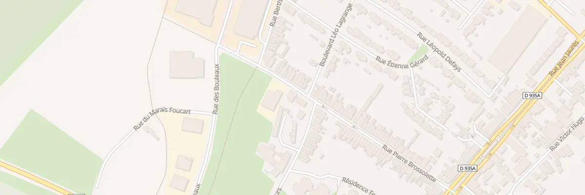 Plan du 130 Rue Berthelot à Bruay-sur-l’Escaut
