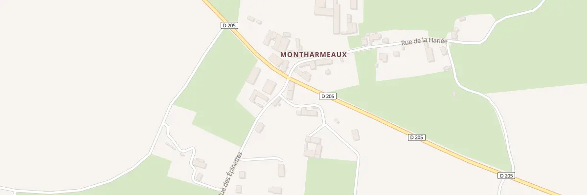 Plan du 3 Rue Jean Gault à Montlevon