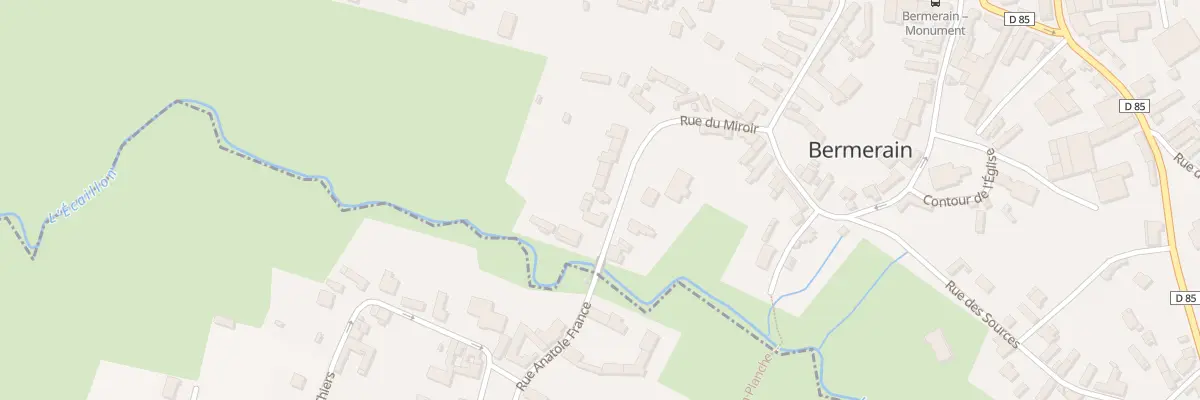 Plan du 274 Rue du Miroir à Bermerain