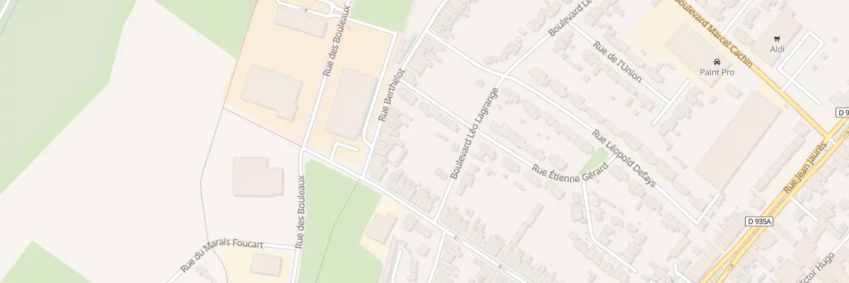 Plan du 159 Rue Berthelot à Bruay-sur-l’Escaut