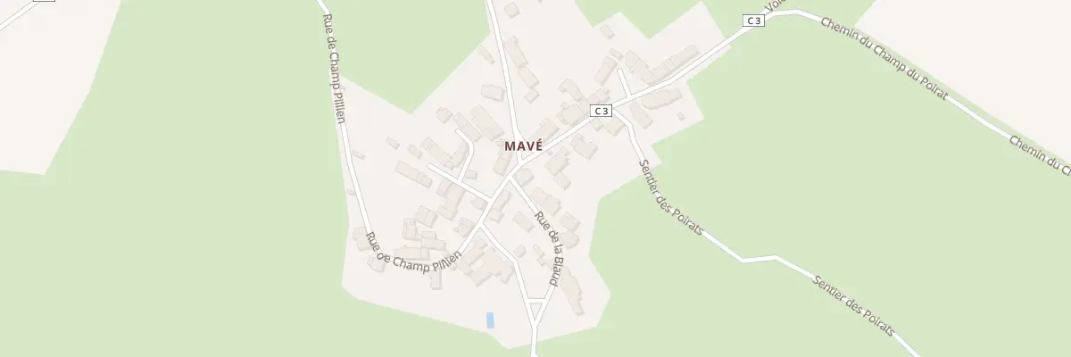 Plan du 54 Mave à Moraches