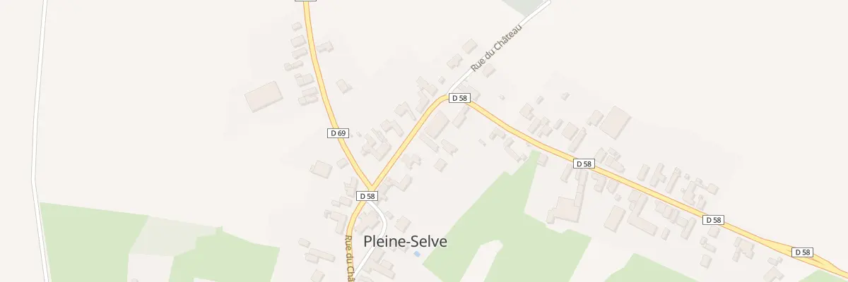 Plan du 17 Rue du Château à Pleine-Selve