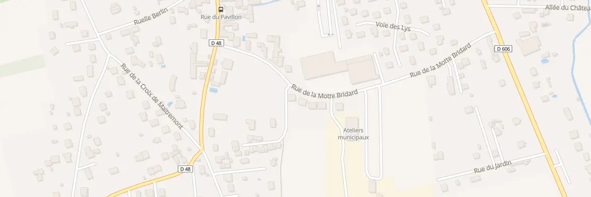 Plan du 2B Rue de la Motte Bridard à Appoigny
