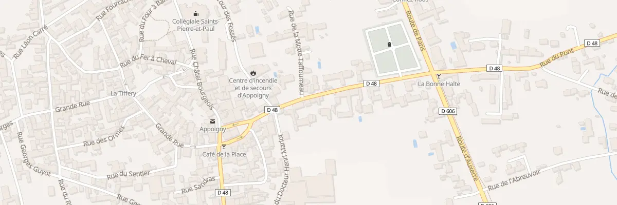 Plan du 21B Rue du Prof Pierre Mocquot à Appoigny