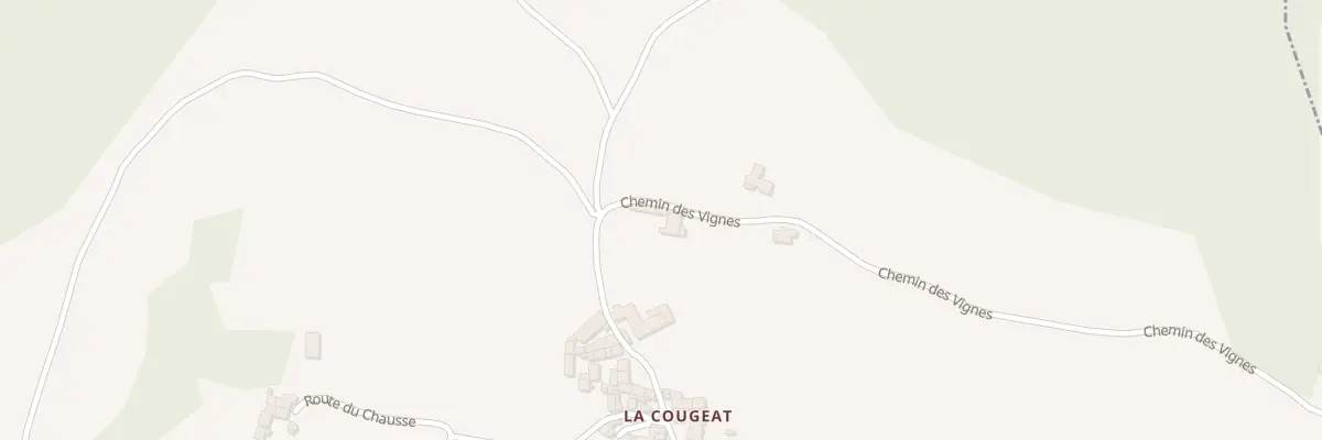 Plan du 12 Che des Vignes à Domeyrat