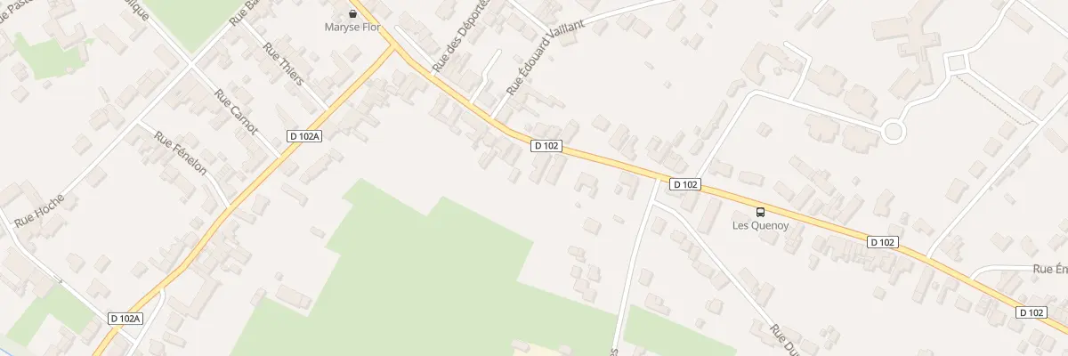 Plan du 20 Rue Jean Jaurès à Hergnies