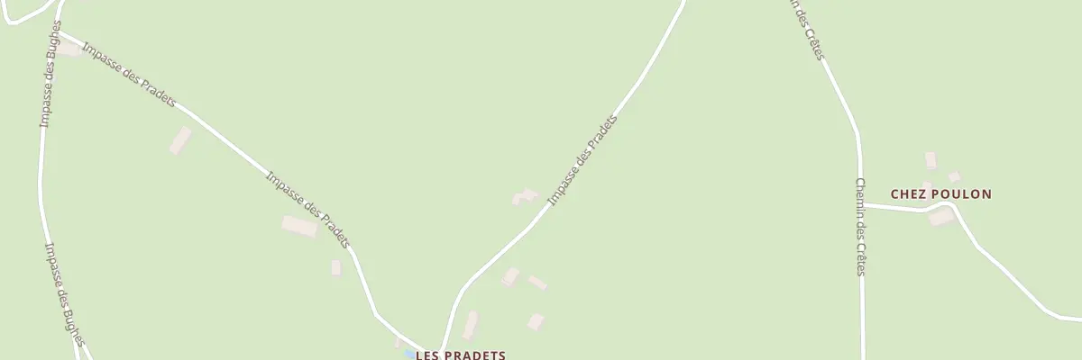 Plan du 5361 Les Gouttes à Domaize