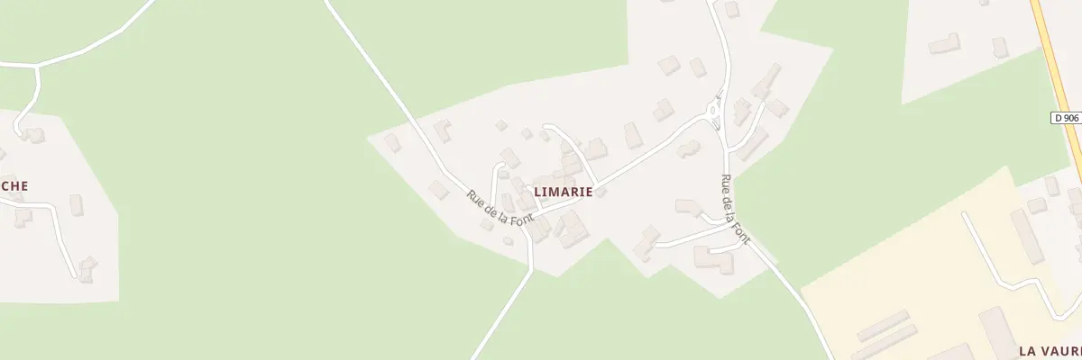 Plan du 52 Rue de la Font -Limarie à Courpière