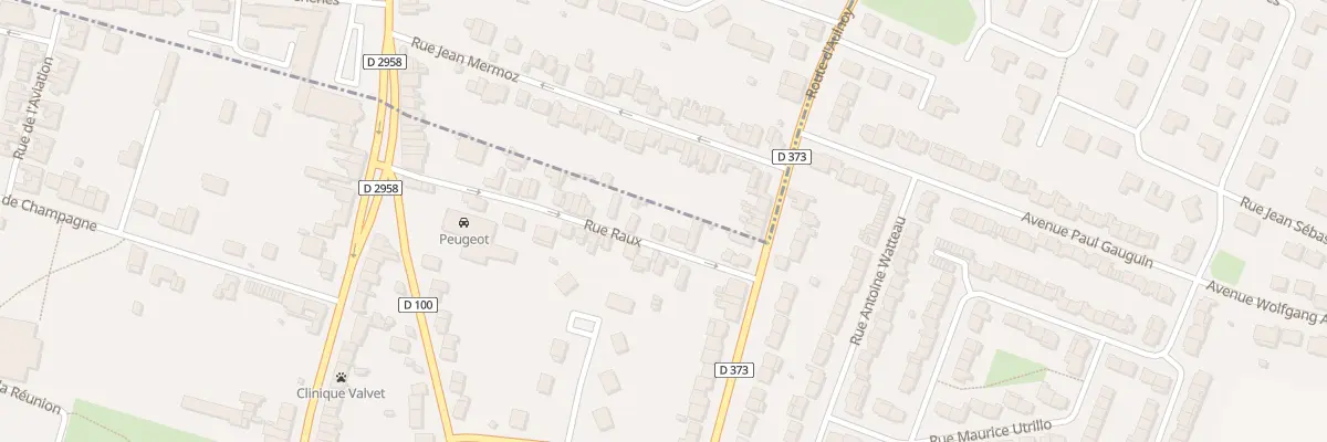 Plan du 29 Rue Raux à Marly