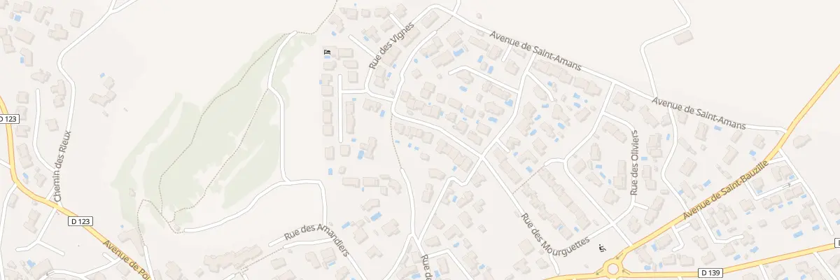Plan du 13 Rue des Vignes au Pouget