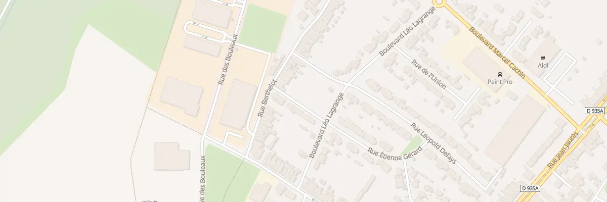 Plan du 171 Rue Berthelot à Bruay-sur-l’Escaut