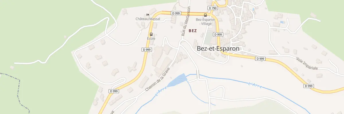Plan du 5151A Les Graves à Bez-et-Esparon