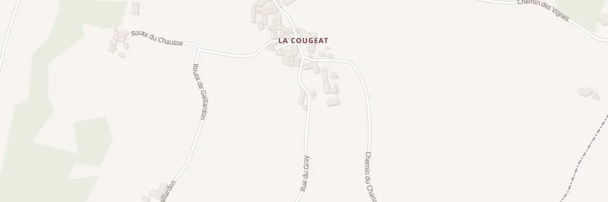 Plan du 533 Rue du Gray à Domeyrat