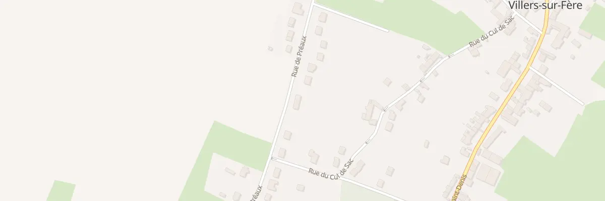 Plan du 26 Rue de Preaux à Villers-sur-Fère