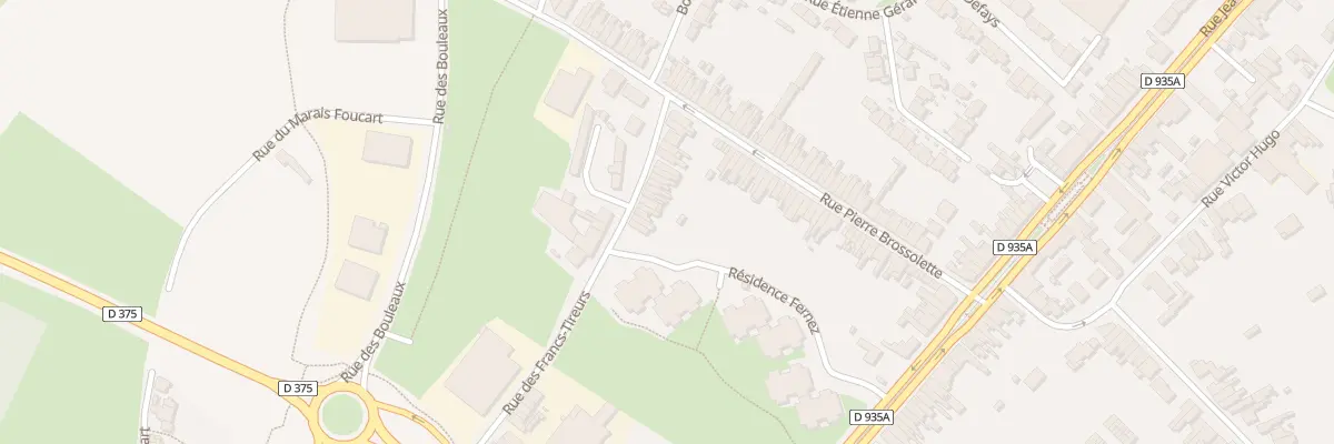 Plan du 107 Rue des Francs Tireurs à Bruay-sur-l’Escaut