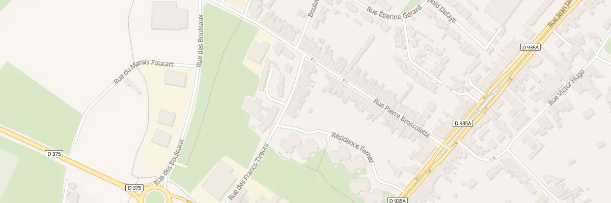 Plan du 113 Rue des Francs Tireurs à Bruay-sur-l’Escaut