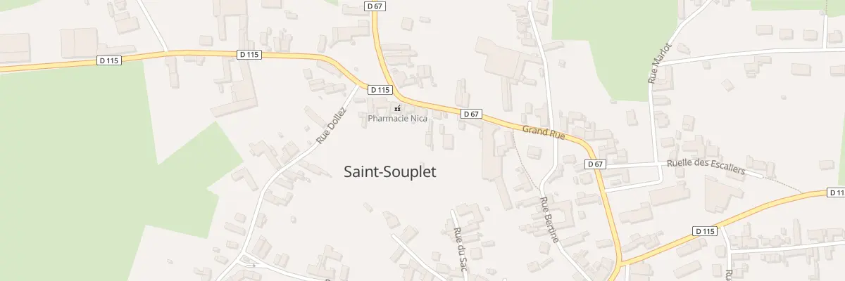 Plan du 17 Grand Rue à Saint-Souplet