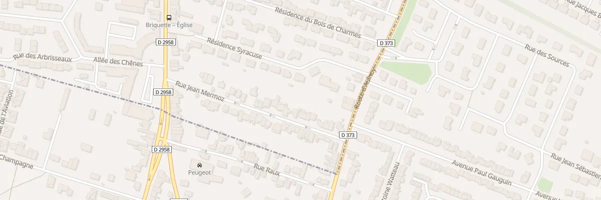 Plan du 29 Rue Jean Mermoz à Valenciennes
