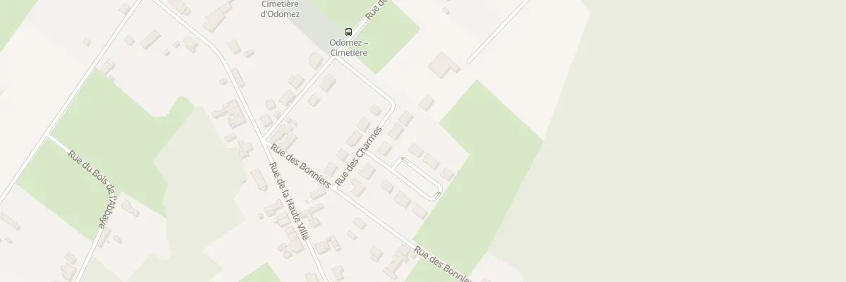 Plan du 6 Rue des Genêts à Odomez