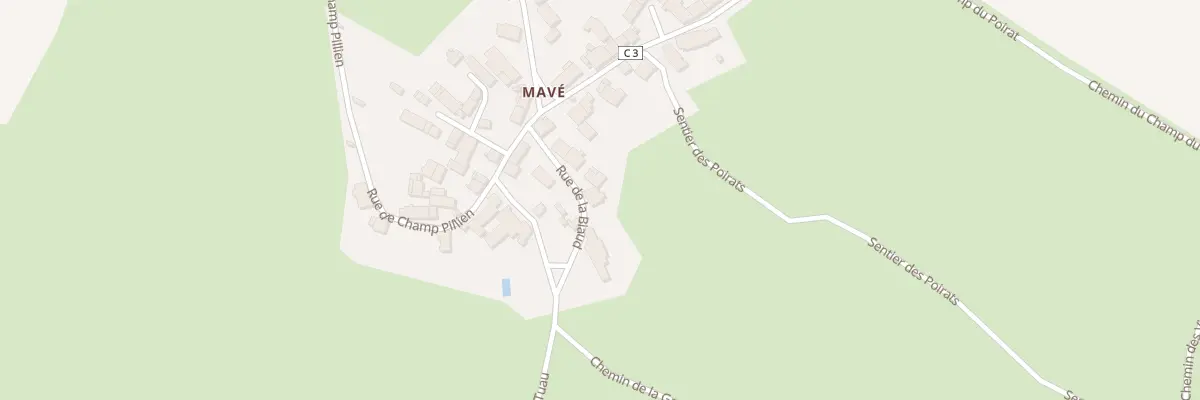 Plan du 50 Mave à Moraches