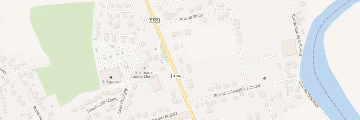 Plan du 28 Rte de Paris à Appoigny
