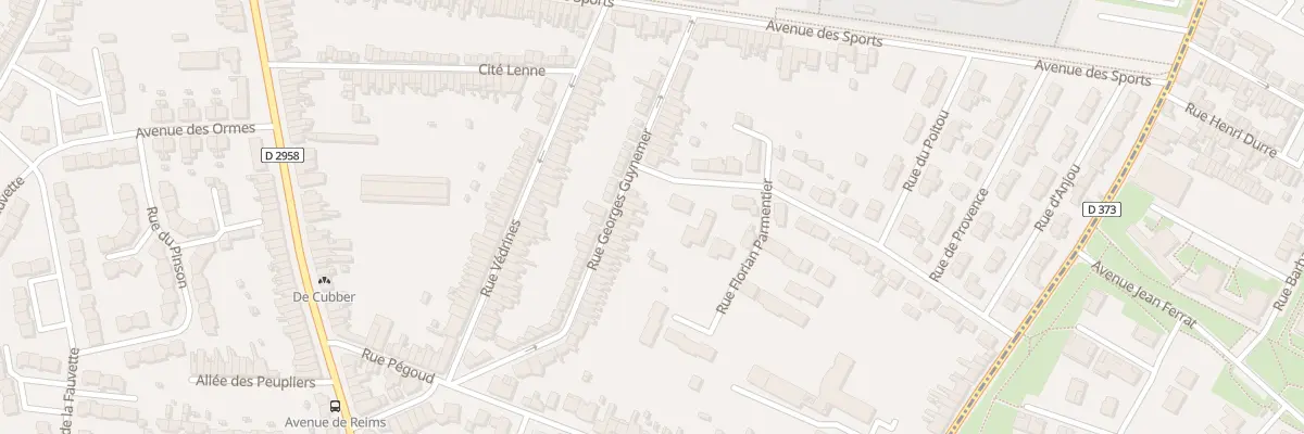 Plan du 31 Rue Guynemer à Valenciennes