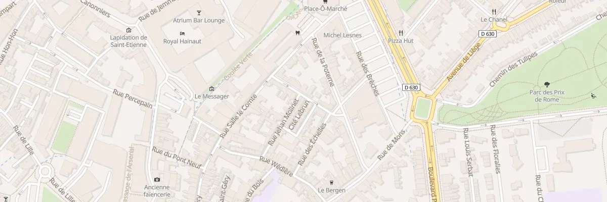 Plan du 31 Rue Dadier Cte Lebrun à Valenciennes