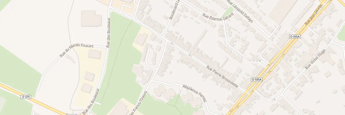 Plan du 127 Rue des Francs Tireurs à Bruay-sur-l’Escaut