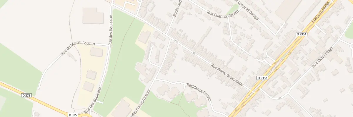 Plan du 125 Rue des Francs Tireurs à Bruay-sur-l’Escaut