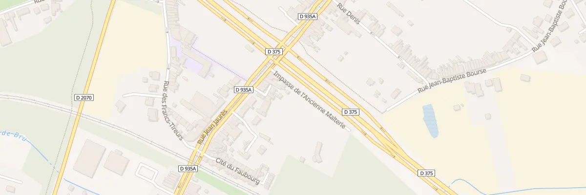 Plan du 75T Rue Jean Jaurès à Bruay-sur-l’Escaut