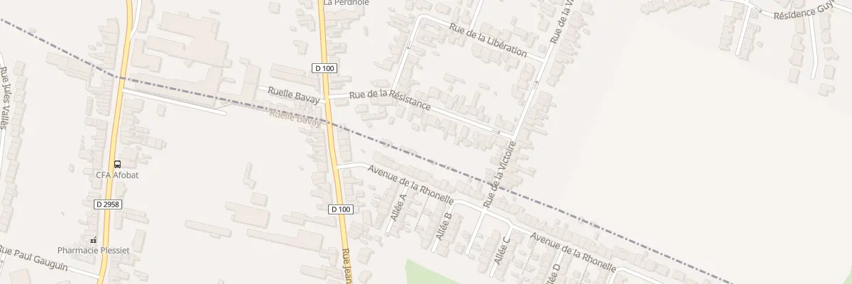 Plan du 12 Rue de la Résistance à Marly