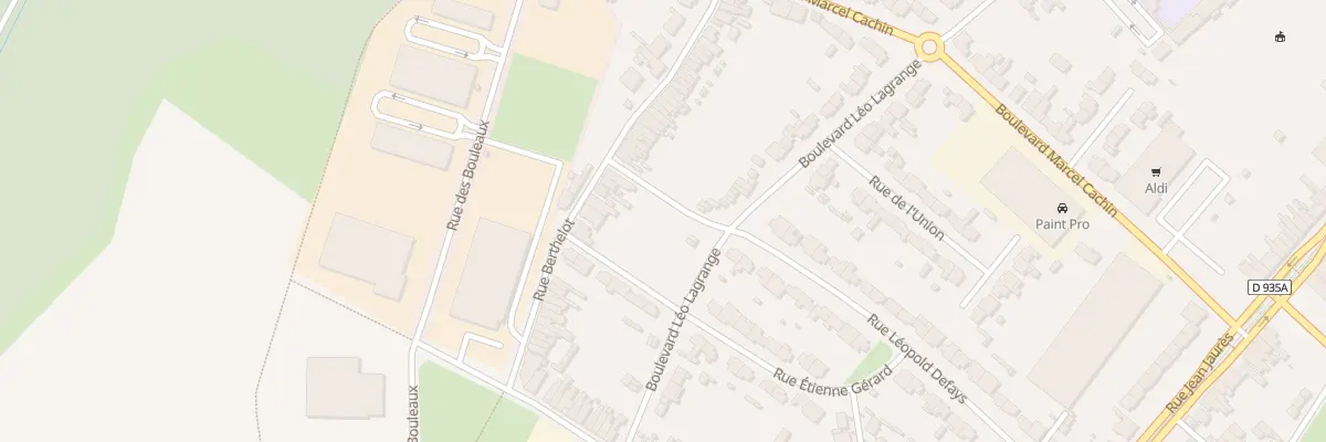 Plan du 179 Rue Berthelot à Bruay-sur-l’Escaut