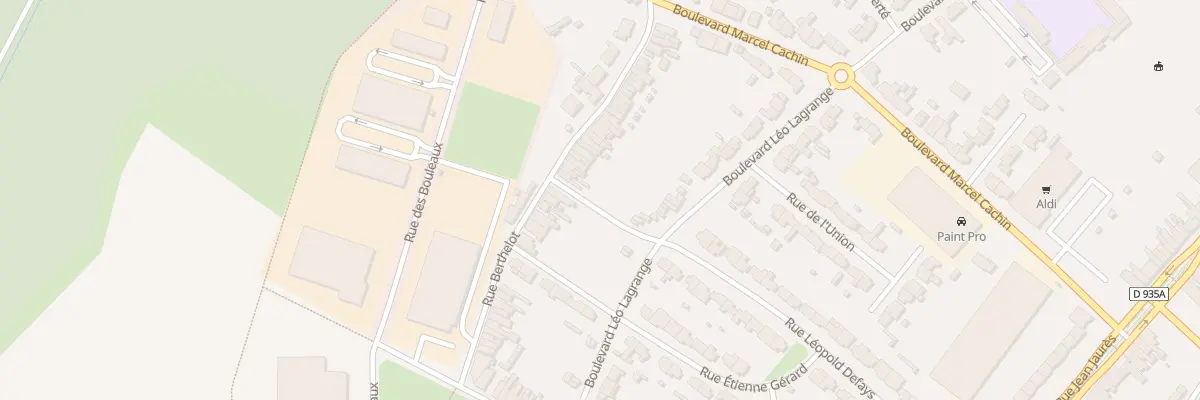 Plan du 187 Rue Berthelot à Bruay-sur-l’Escaut