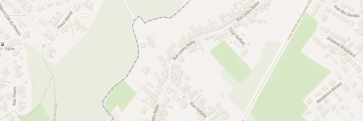 Plan du 125 Rue Ledru Rollin à Bruay-sur-l’Escaut