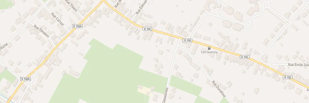 Plan du 28 Rue Jean Jaurès à Hergnies