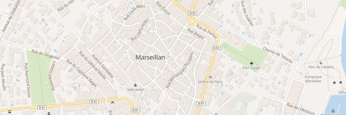 Plan du 4 Rue de la Marmite à Marseillan