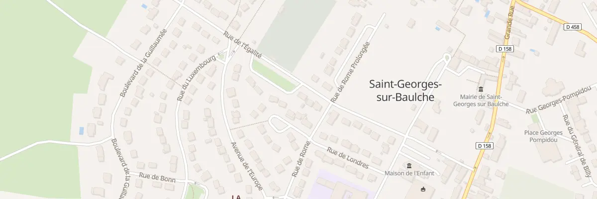 Plan du 305 Rue de l’Egalite à Saint-Georges-sur-Baulche
